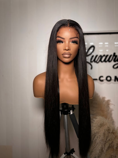 Perfectly Drawn Bone Straight Wig